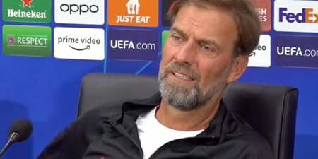 Jurgen Klopp threatens to end Napoli press conference after “embarrassing question”