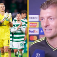 Toni Kroos couldn’t get over the atmosphere in Celtic Park and praises home fans for their class