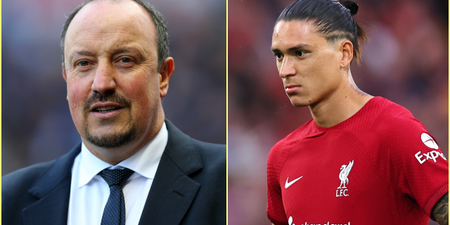 “He will score a lot of goals for Liverpool” – Rafa Benitez defends Darwin Nunez signing