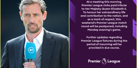 Peter Crouch and Gary Neville believe that Premier League games should not have been postponed