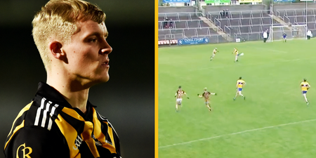 Cian McConville finishes the job for Crossmaglen with the most divine of passes