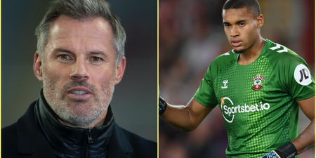 Jamie Carragher believes that Gavin Bazunu was at fault for Southampton’s defeat to Aston Villa