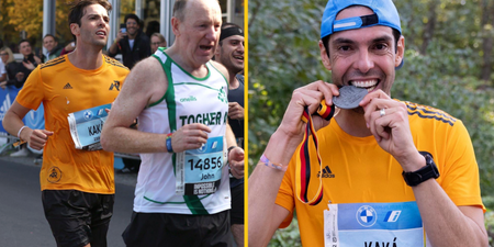 55-year-old County Cork athlete beats Kaka in Berlin marathon to remember