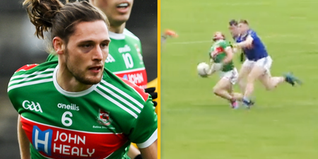 Padraig O’Hora gets his hair pulled as fly-goalie gets punished in Mayo championship