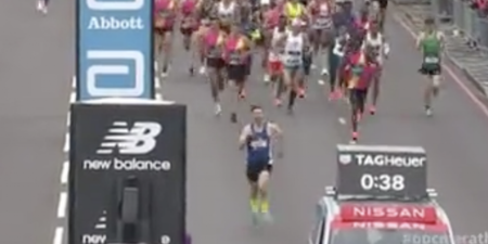 London Marathon sprinter shares his finishing time