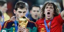 Carles Puyol apologises for ‘clumsy joke’ after reply to Iker Casillas tweet