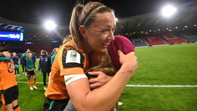 Incredible Hampden Park footage shows Ruseha Littlejohn’s reaction as Ireland teammates qualified for World Cup