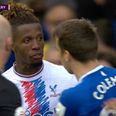 Respect Wilfried Zaha has for Seamus Coleman clear after his comments in front of referee