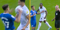 “It’s a moment of madness from Callum Robinson” – Ireland forward sent off against Swansea