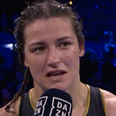 Katie Taylor delivers emphatic post-fight interview that should make Croke Park dream a reality