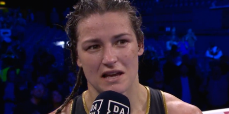 Katie Taylor delivers emphatic post-fight interview that should make Croke Park dream a reality