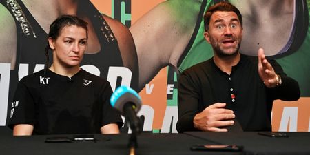 Eddie Hearn had a great answer when asked what if Amanda Serrano said ‘No’ to Croke Park
