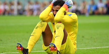 Saudi Arabia goalkeeper in tears after knocking out teammate during shock win over Argentina