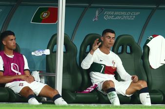 Gary Neville reacts to Cristiano Ronaldo’s omission from Portugal starting XI