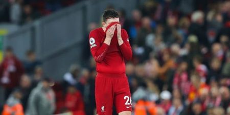 Andy Robertson lists all of the things wrong with Liverpool’s performance