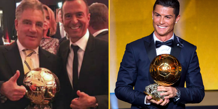 How one of Cristiano Ronaldo’s Ballon d’Or trophies ended up with Israel’s richest person