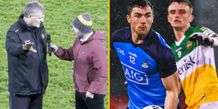 ‘They’re not getting out of here until 10.30. Have to report for work tomorrow’ – Kearns says integrity of O’Byrne Cup has been shot