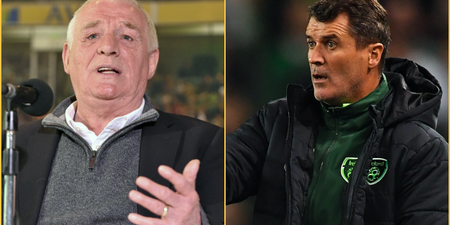 Eamon Dunphy blames Roy Keane’s behaviour for Declan Rice choosing England