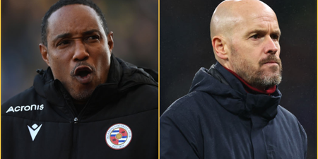 Paul Ince was “disappointed” in Erik ten Hag after Man United beat Reading