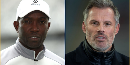 Dwight Yorke calls Jamie Carragher a “waffler” for Erling Haaland comments