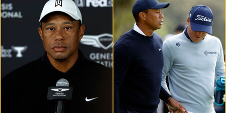 Tiger Woods speaks out after giving golf partner a tampon as a prank