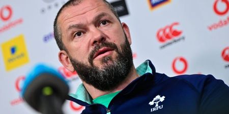 Andy Farrell did not even entertain one question about Italy in his press conference