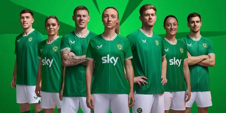 The new Ireland football jersey has finally been revealed