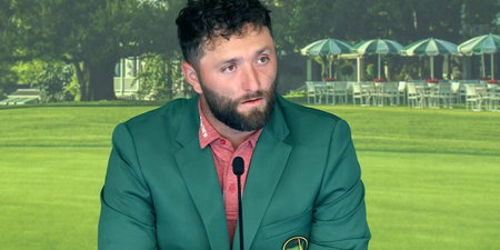 “Huh?” – Jon Rahm stunned by the opening question at his Masters press conference