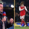 Jamie Carragher believes that Arsenal can still win the Premier League
