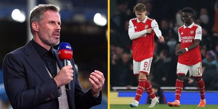 Jamie Carragher believes that Arsenal can still win the Premier League