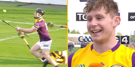 Wexford super-sub gives an interview as memorable as his goal as Model down the Cats