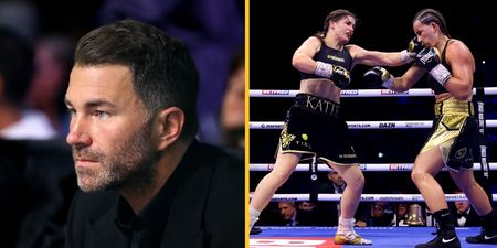 Eddie Hearn reveals rematch plans after Katie Taylor defeat to Chantelle Cameron