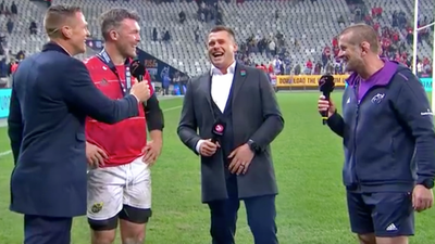 Peter O’Mahony crashes interview with Graham Rowntree and pulls out killer line