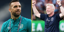 Shane Duffy pays tribute to ‘second dad’ David Moyes after Europa Conference League win