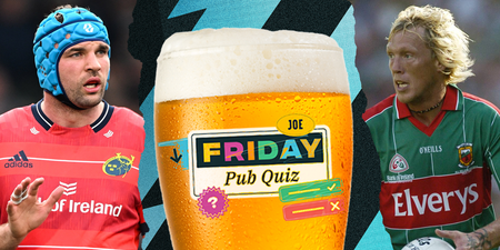 The SportsJOE Friday Pub Quiz: Week 27