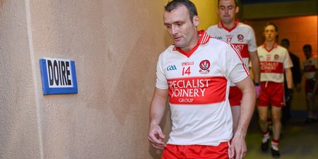 Paddy Bradley admits there is a ‘tinge of jealousy’ watching current Derry team