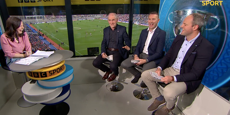 “Take it easy man” – Mickey Harte and Oisin McConville’s rivalry makes BBC coverage worth the watch