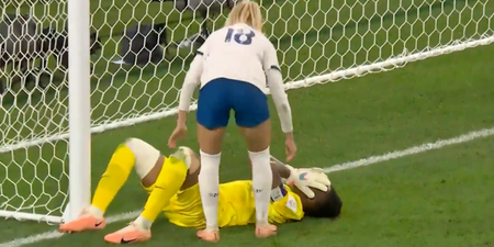 England star makes class gesture to Nigeria goalkeeper, as Lauren James ‘has Rooney moment’