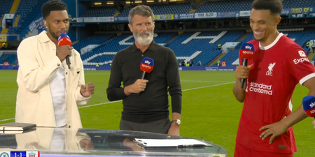 Roy Keane could barely contain himself after Daniel Sturridge comment to Trent Alexander-Arnold