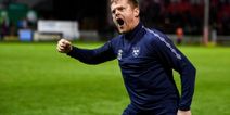 Damien Duff absolutely loses it during post match celebration