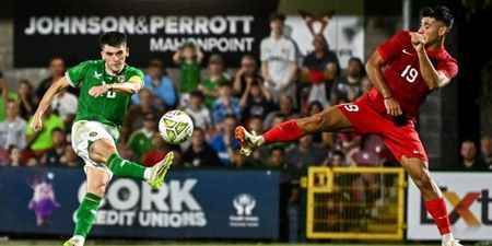 Ireland U21 star on course to follow in Evan Ferguson’s footsteps after wonder goal