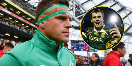 “Those words were spoken directly to me and my dad… I was broken” – CJ Stander