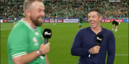 Shane Lowry and Rory McIlroy told their rugby positions in brilliant interview