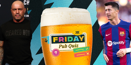 The SportsJOE Friday Pub Quiz: Week 43