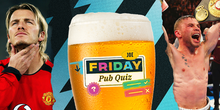 The SportsJOE Friday Pub Quiz week 46