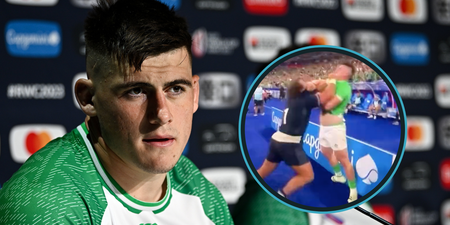 Dan Sheehan brilliantly handles question about Scotland ‘wrestling’ incident