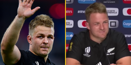 Sam Cane allows himself brief smile in response to question about Peter O’Mahony taunt