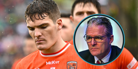 Jarlath Burns give honest take on son’s decision to leave Armagh team