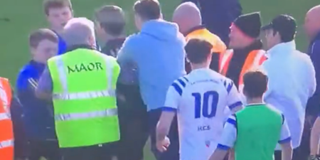 Appalling scenes in Tullamore as referee pushed to ground after championship match