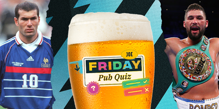 The SportsJOE Friday Pub Quiz: Week 48